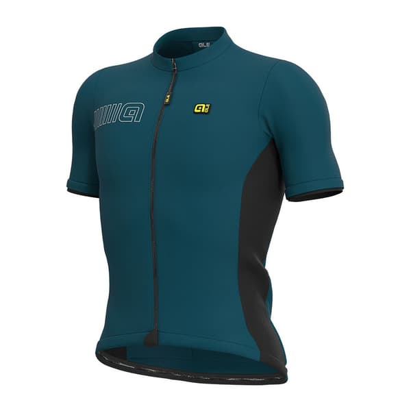 Ale Kortærmet Trøje Solid Color Block Grøn L Mand