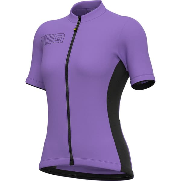Ale Kortærmet Jersey Color Block Lilla M Kvinde