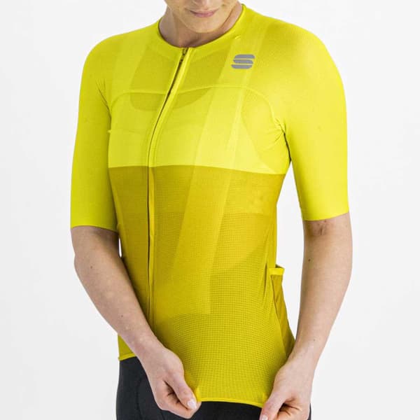 Sportful Lyhythihainen Jersey Pro Keltainen L Nainen