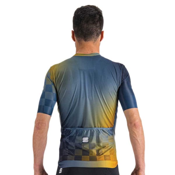 Sportful Kortärmad Tröja Rocket Blå 2XL Man