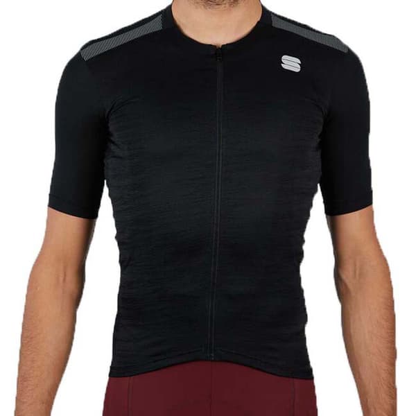 Sportful Kortærmet Jersey Supergiara Sort 2XL Mand