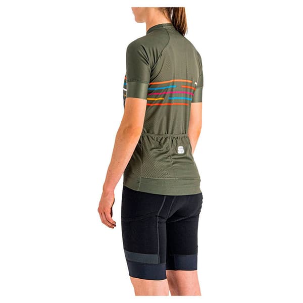 Sportful Kortærmet Jersey Velodrome Rød L Kvinde