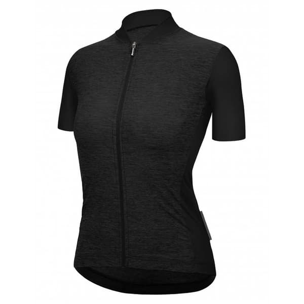 Santini Lyhythihainen Jersey Colore Puro Musta M Nainen