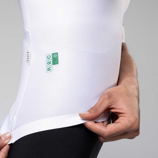 Gobik Lyhythihainen Jersey Attitude 2.0 Valkoinen XL Nainen