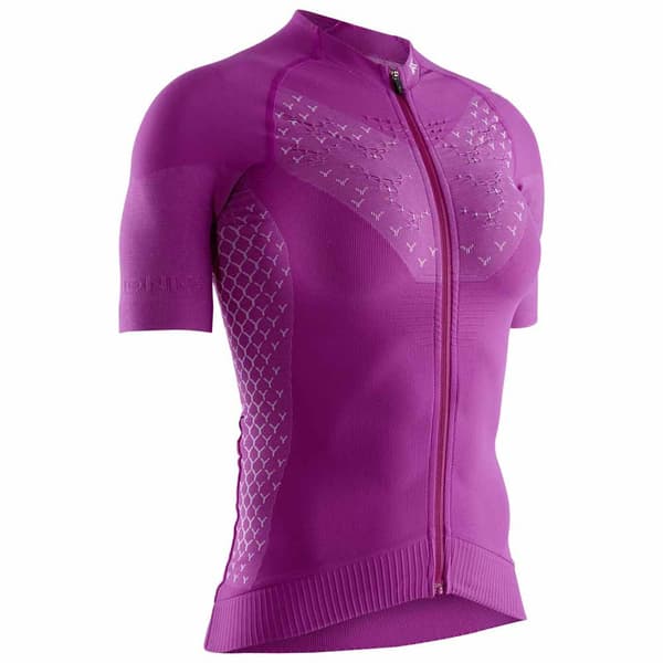 X-bionic Kortærmet Jersey Twyce 4.0 Lilla S Kvinde
