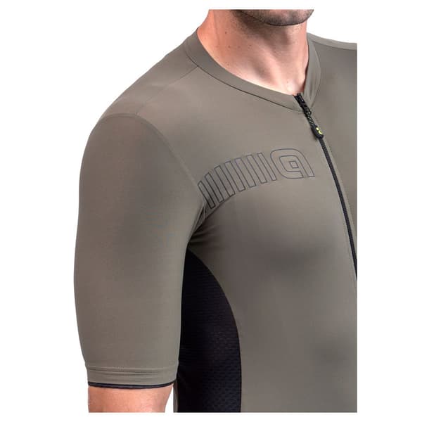 Ale Kortærmet Jersey Color Block Gul M Mand