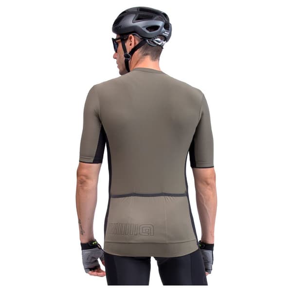Ale Kortærmet Jersey Color Block Gul M Mand