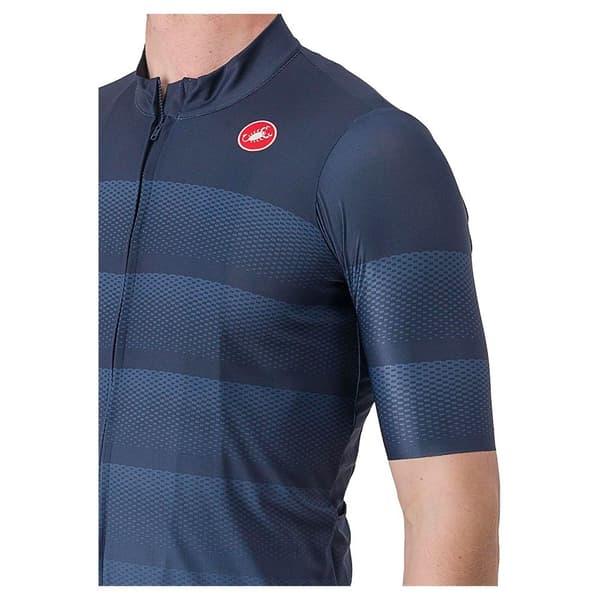 Castelli Lyhythihainen Jersey Livelli Sininen S Mies