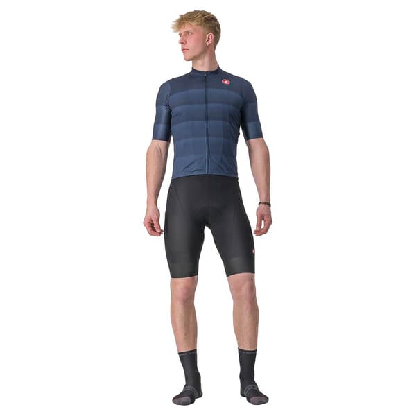 Castelli Lyhythihainen Jersey Livelli Sininen S Mies