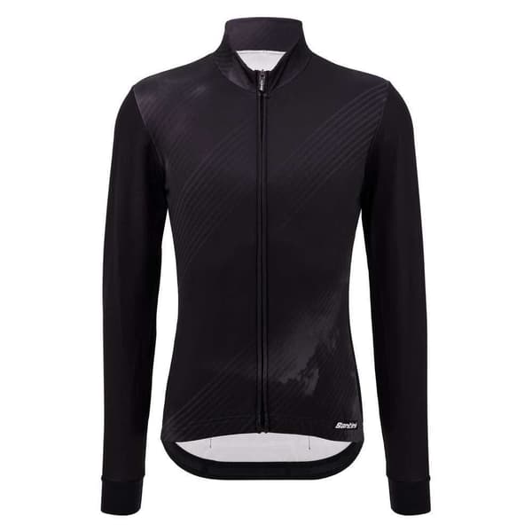 Santini Pitkähihainen Jersey Pure Dye Musta M Mies