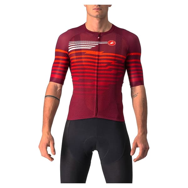 Castelli Lyhythihainen Jersey Climbers 3.0 Punainen 2XL Mies