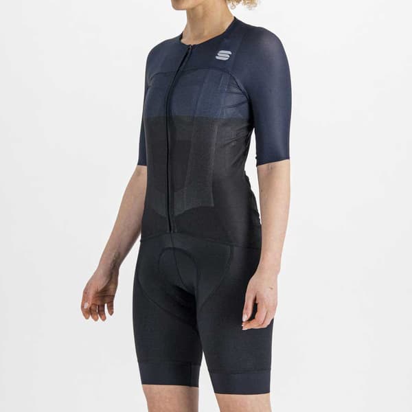 Sportful Kortærmet Jersey Pro Sort M Kvinde