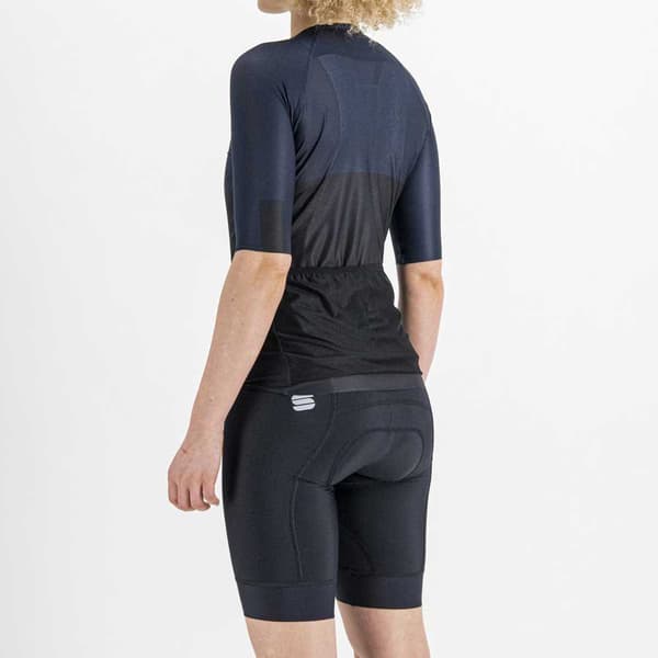 Sportful Kortærmet Jersey Pro Sort M Kvinde