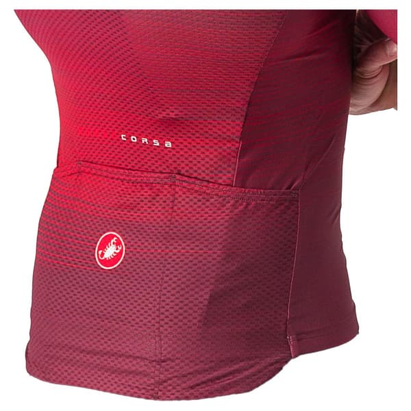 Castelli Lyhythihainen Jersey Aero Race 6.0 Punainen L Mies