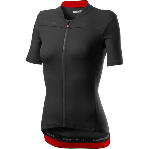Castelli Kortærmet Jersey Anima 3 Sort L Kvinde