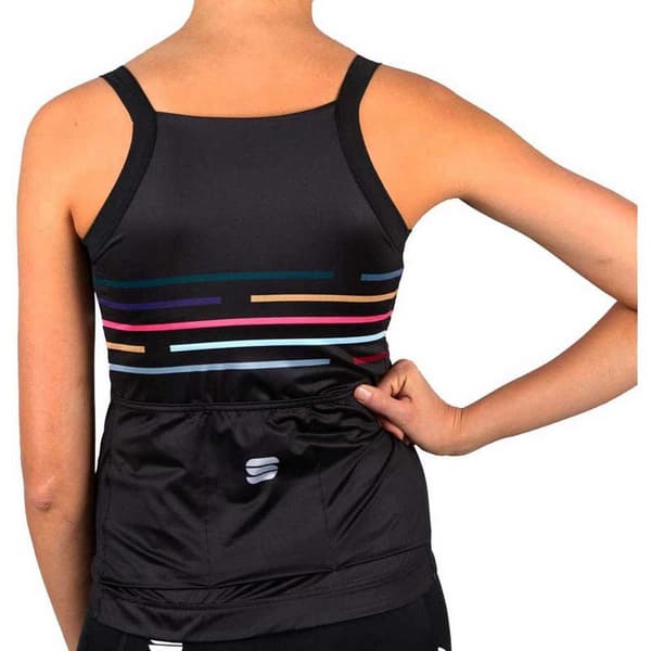 Sportful Ærmeløs Jersey Velodrome Sort XS Kvinde