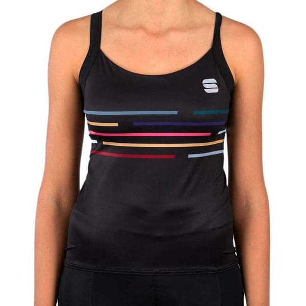 Sportful Ærmeløs Jersey Velodrome Sort XS Kvinde