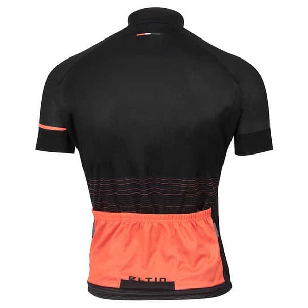 Eltin Kortærmet Jersey Futurisim Orange,Sort 2XS Mand