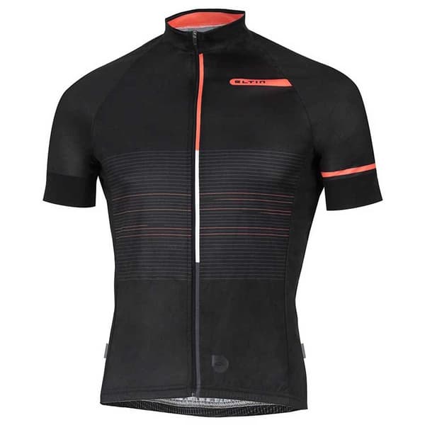 Eltin Kortærmet Jersey Futurisim Orange,Sort 2XS Mand