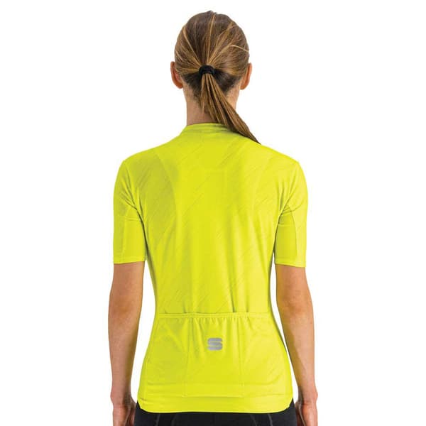 Sportful Lyhythihainen Jersey Flare Keltainen S Nainen