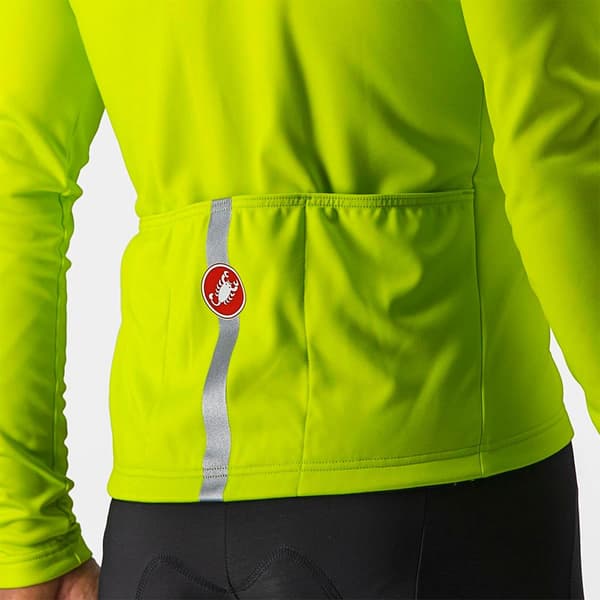 Castelli Pitkähihainen Jersey Fondo 2 Fz Vihreä S Mies