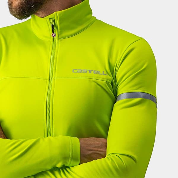 Castelli Pitkähihainen Jersey Fondo 2 Fz Vihreä S Mies
