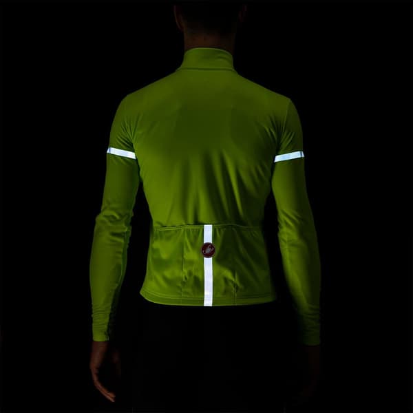 Castelli Pitkähihainen Jersey Fondo 2 Fz Vihreä S Mies