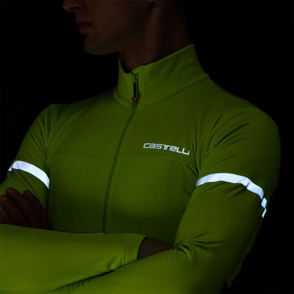 Castelli Pitkähihainen Jersey Fondo 2 Fz Vihreä S Mies