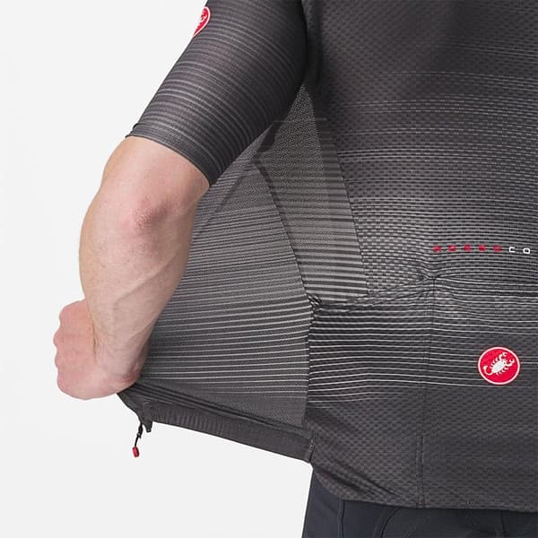 Castelli Kortärmad Tröja Aero Race 6.0 Grå L Man