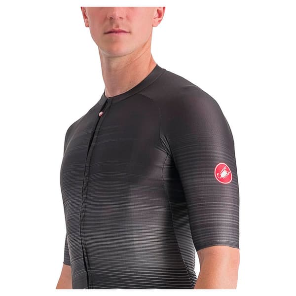 Castelli Kortärmad Tröja Aero Race 6.0 Grå L Man