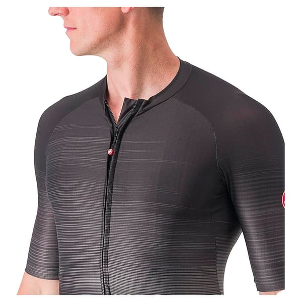 Castelli Kortärmad Tröja Aero Race 6.0 Grå L Man
