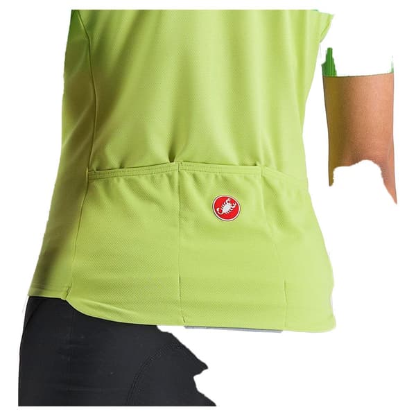 Castelli Kortärmad Tröja Velocissima Grönt S Kvinna