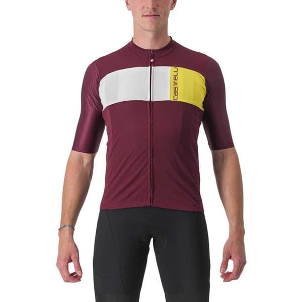 Castelli Kortærmet Trøje Prologo 7 Rød M Mand