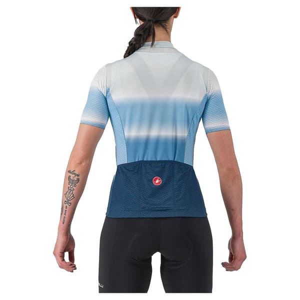 Castelli Lyhythihainen Jersey Dolce Sininen S Nainen