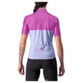 Miniatyrbillede 2 af 2: Castelli Kortærmet Trøje Velocissima Blå,Lilla XS Kvinde