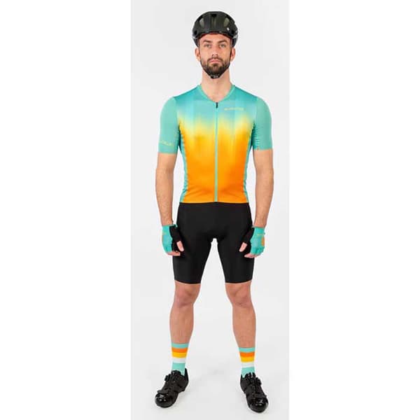 Endura Lyhythihainen Jersey Pro Sl Lite Oranssi,Sininen XS Mies