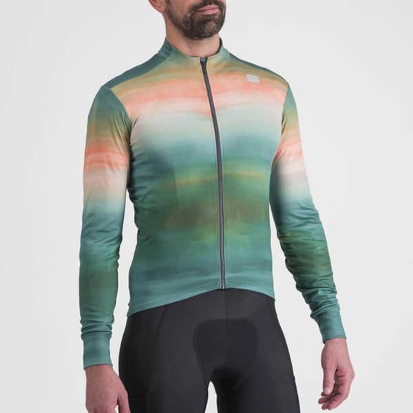 Sportful Långärmad Tröja Flow Supergiara Thermal Grönt M Man