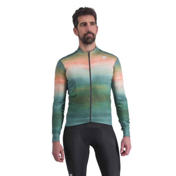 Sportful Langærmet Trøje Flow Supergiara Thermal Grøn L Mand