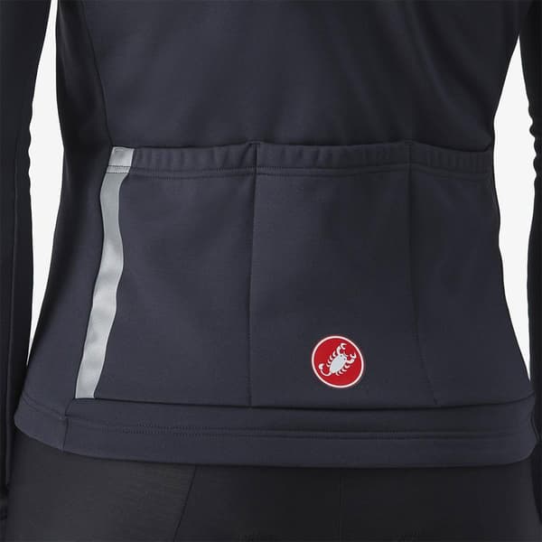 Castelli Kortærmet Trøje Entrata Thermal Grå 2XL Mand