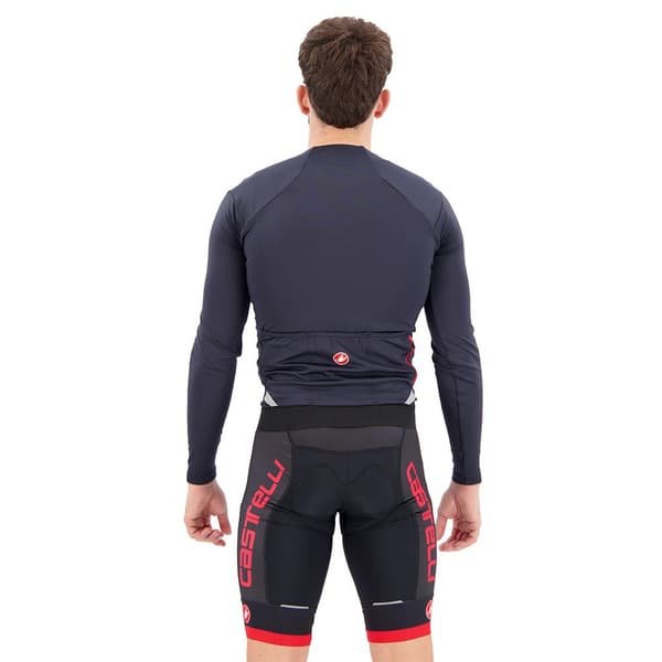 Castelli Langærmet Trøje Fly Grå L Mand