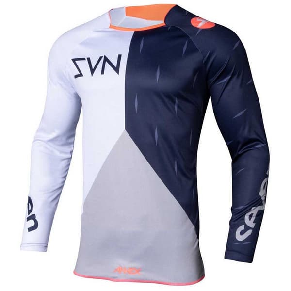 Seven Langærmet T-shirt Annex Bortz Flerfarvet M Mand