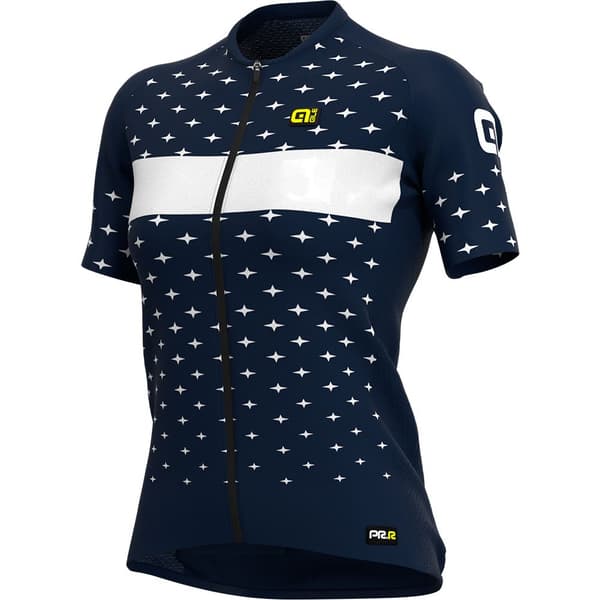 Ale Kortærmet Jersey Prr Stars Hvid,Blå L Kvinde
