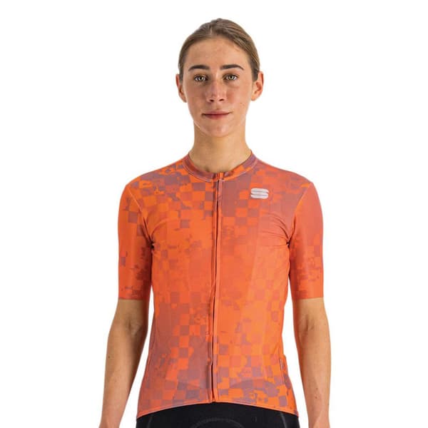 Sportful Kortærmet Jersey Rocket Orange XS Kvinde