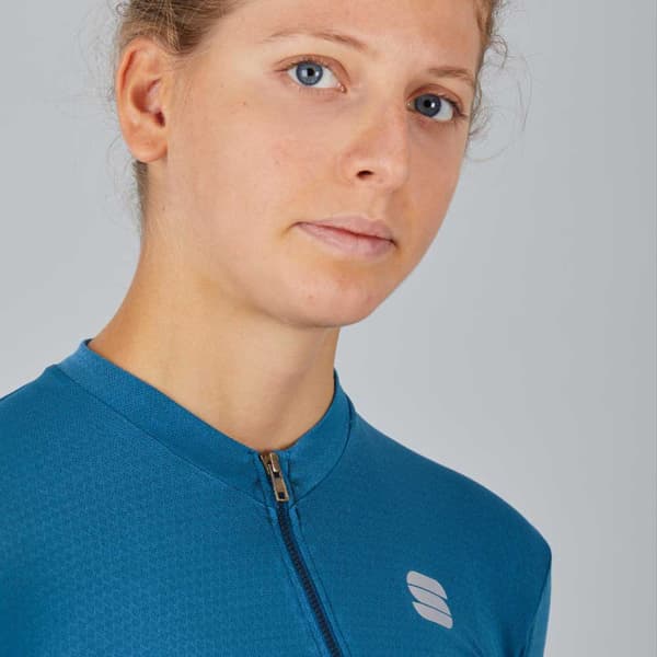 Sportful Lyhythihainen Jersey Monocrom Sininen XS Nainen