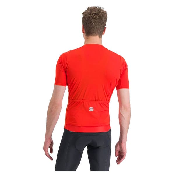 Sportful Kortærmet Jersey Monocrom Rosa 2XL Mand