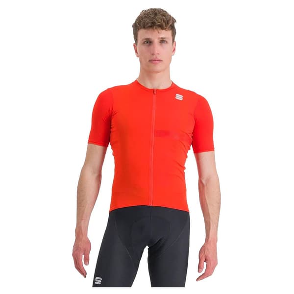 Sportful Kortærmet Jersey Monocrom Rosa 2XL Mand