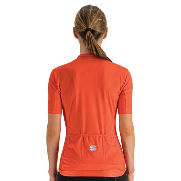 Sportful Kortærmet Jersey Flare Orange XS Kvinde
