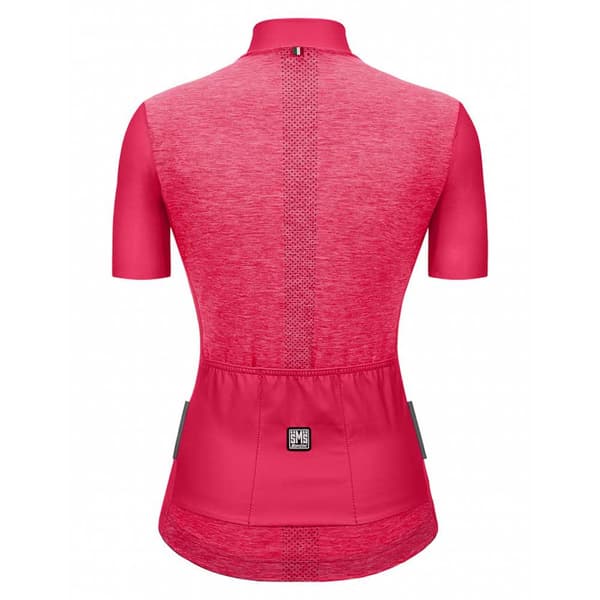 Santini Kortærmet Trøje Colore Puro Rosa S Kvinde