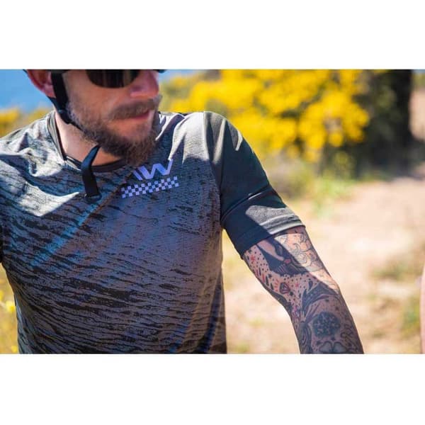 Northwave Lyhythihainen Jersey Bomb Harmaa XL Mies