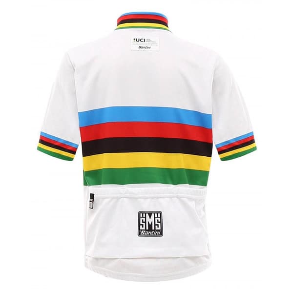 Santini Jersey Uci World Champion Monivärinen 11 Years Poika